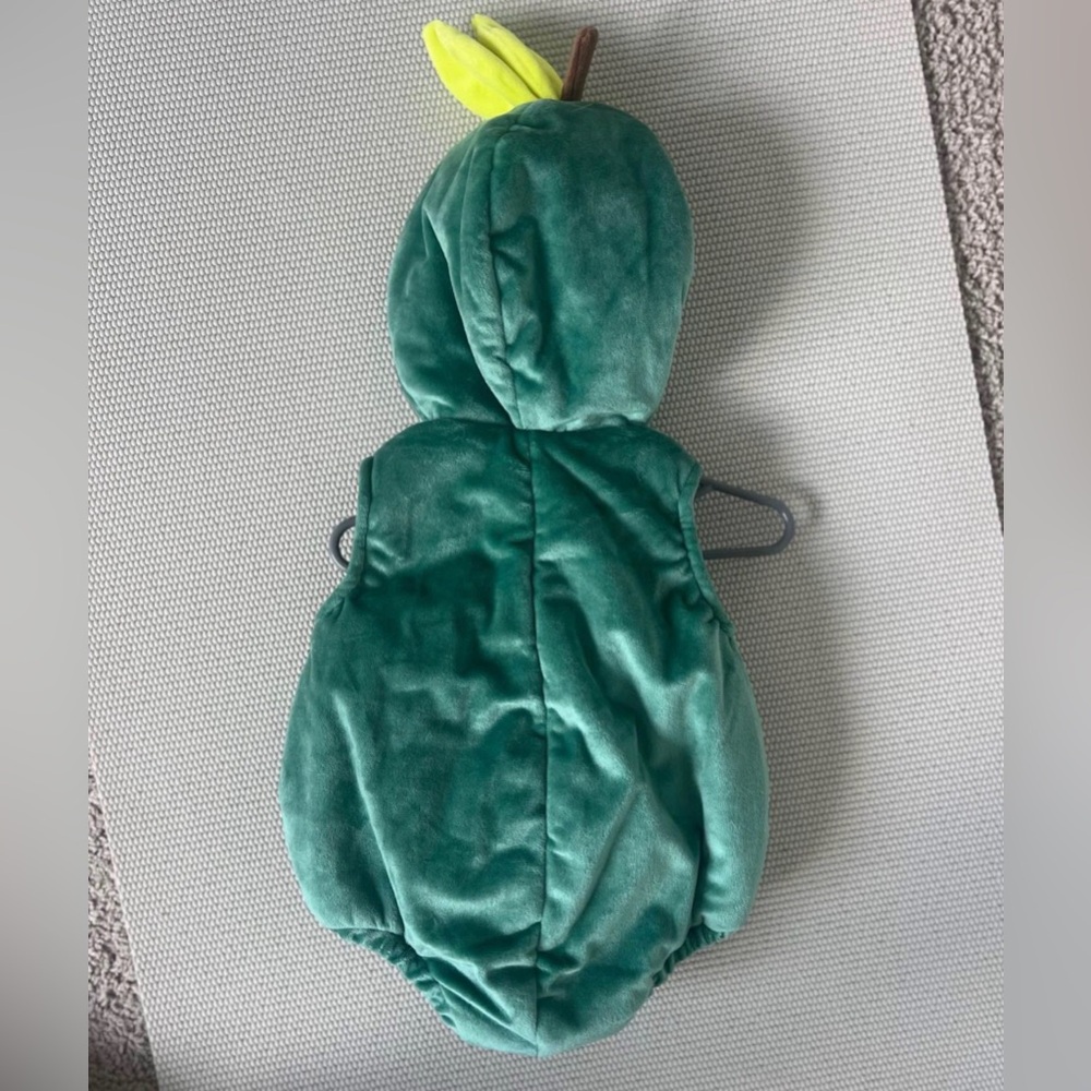 Pottery Barn Kids Avocado Halloween Costume – Size 0–6M Like New - Picture 2 of 3